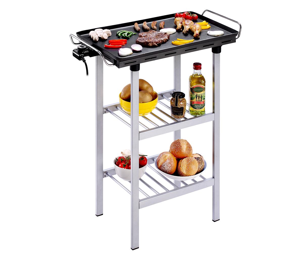 Electric Grill with Stand